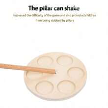 1 قطعة ألعاب حلقة خشبية ملونة، مساعدات تعليمية لتمييز الألوان، تمرين على التنسيق بين العين واليد للأطفال، قابلة للطي، مناسبة لتزيين الغرفة وهدايا عيد الميلاد، مجموعة كتل ملونة، ديكورات غرفة الأطفال