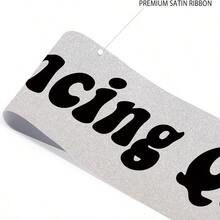 2pcs Sparkling Dance Queen Party Decoration Single Disco Ball Banner With Silver Ribbon - Multicolor - View 6