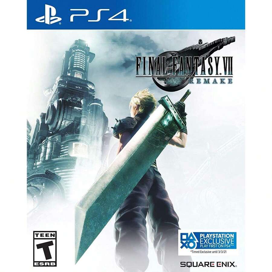 Final Fantasy VII Remake For PlayStation 4  [VIDEOGAMES] PS 4 - Multicolor - View 1