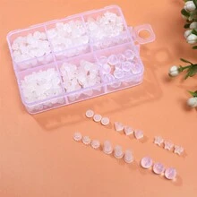 Nút tai an toàn không gây dị ứng, Nút tai silicon đa năng với nhiều mặt sau bông tai kết hợp khác nhau, Quà tặng sinh nhật - Trong sáng - Xem 10