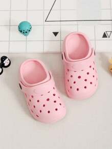 Kids Cute EVA Sandals - Lightweight Non-Slip Summer Beach Indoor Slippers, Suitable For Boys And Girls, Breathable Soft Soles - Pink - View 5