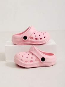 Kids Cute EVA Sandals - Lightweight Non-Slip Summer Beach Indoor Slippers, Suitable For Boys And Girls, Breathable Soft Soles - Pink - View 7