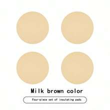 1 件直径 16 厘米圆形硅胶耐热桌垫、餐垫、锅垫、杯垫、碗垫、碟垫、火锅垫、耐热垫、防油垫适用于厨房使用 - 彩色 - 查看 17