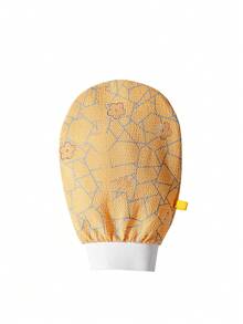 Printed Low Pain Exfoliating Gloves Body Scrub Dead Skin Remover Exfoliating Mitts - Multicolor - View 8