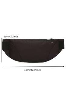 1pc Outdoor Sports Fitness Running Waist Bag For Women, Water Resistant, Minimalist Design, Ideal For Running And Gym Exercise Women's Chest & Waist Bag Combo - Multicolor - View 3