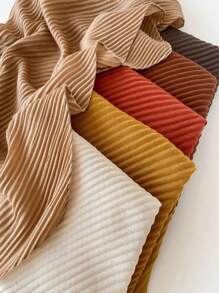Foulard en soie et faux lin de couleur unie pour femmes, foulard carré plissé de 90 cm, nouvelle mode châle enveloppe en soie - Multicolore - Voir 10