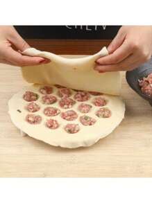 One Piece 19 Holes Kitchen Utensils Pasta Press Making Dumpling Mold Dumpling Mold Maker DIY Manufacturer Dumpling Mold Pasta Shape - Multicolor - View 3