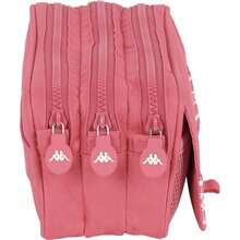 TRIPLE BIG KAPPA BASICS "MARSALA" TOOLCASE - Spacious And Practical Pencil Case - Versatile For Every Day - Modern And Elegant Design - Multicolor - View 4