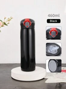 1 bình nước cách nhiệt chân không Bounce bằng thép không gỉ, cốc đựng ống hút di động ngoài trời, thiết kế đơn giản cho ngày tựu trường - Nhiều màu - Xem 14