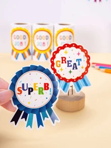 100 pièces Autocollants de récompense, Autocollants de récompense et d'encouragement, Étiquettes de récompense, Cadeaux de récompense pour les enseignants et la classe