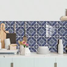 10pcs Self-Adhesive Waterproof PVC Floor Tiles, Thick For Kitchen, Bathroom, Living Room, Balcony Flooring Floor Tiles Self Adhesive Floor Tiles Peel Stick Living Room Decor Room Decor Home Decor - Multicolor - View 9