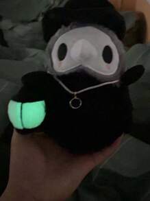 1 pieza Muñeco de peluche de doctor de la peste estilo steampunk, accesorio para fiesta de Halloween que brilla en la oscuridad, regalo de cumpleaños/festividad - Multicolor - Ver 11