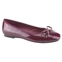 BELOVELY [PIANO-5] Women Ballet Flats Shoes Square Toe Bowknot Slip On Mary Jane Coquette Aesthetic - Màu Đỏ Sâu - Xem 3