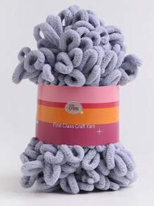 1 件 8 米柔软蓬松线圈纱线，100 克，适合 DIY 手工编织玩偶、包包、毛衣、毯子等。 - 彩色 - 查看 33