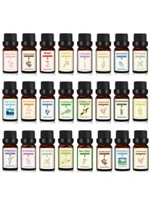 Difusor De Aroma Eléctrico De 550ml + 12Aceites Esenciales - Negro - Ver 4