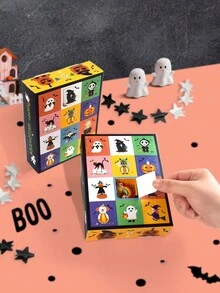 12-Grid Halloween Surprise Mystery Box, Fun DIY Blind Box - Homemade Halloween Surprise Box - View 1