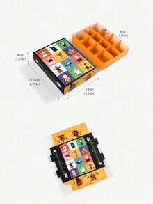 12-Grid Halloween Surprise Mystery Box, Fun DIY Blind Box - Homemade Halloween Surprise Box - View 7