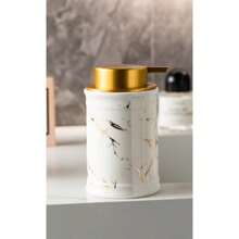 1 件简易陶瓷直瓶皂液器，带泵的台面乳液瓶，可再填充乳液空瓶，液体皂，洗发水，沐浴露，洗手液，家居装饰，厨房和浴室配件 - 彩色 - 查看 5