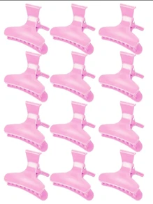 12 pièces Barrette à cheveux pour la segmentation, barrette à cheveux noire papillon pour le salon. Barrette à cheveux pour la coupe, la coiffure, la segmentation, la coloration. Accessoires pour cheveux avec pince à cheveux en forme de papillon, pinces à cheveux, pinces à cheveux, pinces à mâchoire, pinces à cheveux, pinces à cheveux