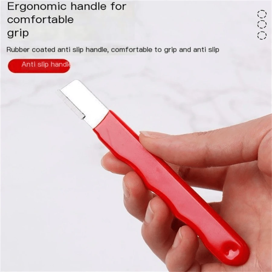 Red Iron Tungsten Steel Professional Precision Edge Knife Scissors