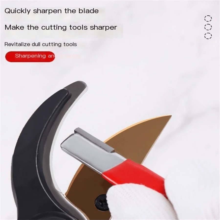 Red Iron Tungsten Steel Professional Precision Edge Knife Scissors