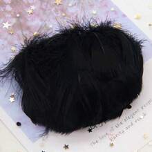 100根6-12厘米彩色鹅毛，中等大小天鹅毛，适用于家居、婚礼、派对装饰、刺绣、手工艺品等。