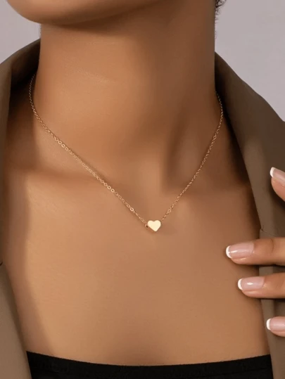 愛心掛飾項鍊