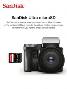 SANDISK SanDisk Extreme PRO SDXC UHS-1 Card 64GB 128GB 256GB SDXC V30 A2 Top Speed Bigger SD Card Speed Up To 200MB/S USH-1 Support For Camera Car DV SLR