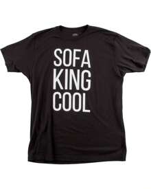 SOFA KING COOL | Funny Offensive Humor Inappropriate Joke Unisex T-Shirt - Black - View 4