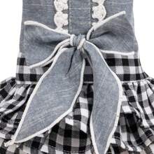 Robe pour chien, salopette décontracté respirante et confortable de style princesse mignonne, tenue légère pour le printemps/été pour chiens de petite/moyenne taille
