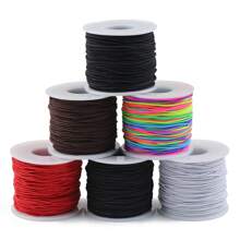 Approx. 50m/Pack Elastic Wire, Durable Craft String Suitable For DIY Bracelet Necklace Beading Jewelry Making, 1.0mm Thick - 1 Bag - View 4
