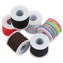 Approx. 50m/Pack Elastic Wire, Durable Craft String Suitable For DIY Bracelet Necklace Beading Jewelry Making, 1.0mm Thick - 1 Bag - View 8