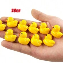 5/10 piezas Imanes de nevera con forma de pato, imanes decorativos, pegatinas de refrigerador personalizadas adecuadas para cocina, pizarra de oficina, armario de almacenamiento, lavavajillas, decoración de cocina, decoración del hogar, regalos y recuerdos de fiesta - Multicolor - Ver 8