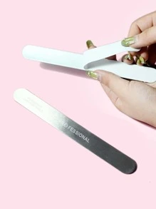 13件套100/180目不锈钢指甲锉 - 灰色 - 查看 3