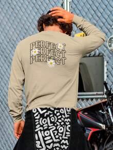 Blouse Sweatshirt Perfect Daisies Flower GOLA 1181 Fluxo FX - Màu Khaki - Xem 6