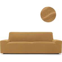 Ecommerc3 Vỏ Sofa 3 Chỗ 180 - 230 Cm Cảm Ứng Cực Mềm Vừa Vặn Hoàn Hảo - Vỏ Sofa 100% Sản Xuất Tại Tây Ban Nha - Hồng - Xem 2