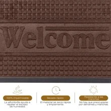 DuVlo Door Mats - Chocolate Brown - View 3