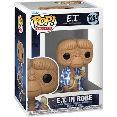 POP FIGURE ET THE ALIEN 40 TH ET IN ROBE - Funko Pop Edizione Limitata da Collezione - Funko Pop Design Dettagliato e Realistico - Funko Pop Ideale co