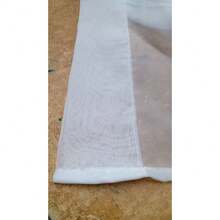 Super Luxury Voil Curtain 4.00x2.50 Delicate Smooth Microfiber Lining Decoration Home Bedroom Living Room White - 白色 - 查看 3