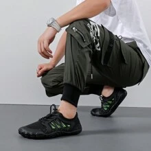 男女款赤足极简主义宽头鞋赤足鞋零落差 - 黑色 - 查看 5