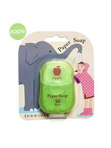 迷你旅行單用肥皂片，便攜式戶外旅行洗手肥皂片，便攜式洗手片，肥皂紙，學生，旅行必備迷你熊肥皂片一次性隨身攜帶盒裝，旅行免洗潔膚肥皂紙，學生，旅行便捷一次性肥皂片，多功能清潔洗手肥皂紙，肥皂片