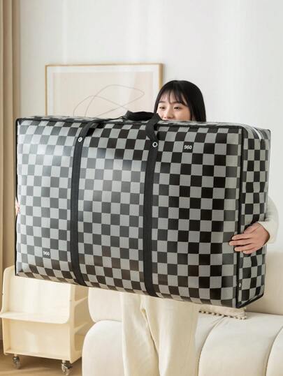 1pc Back-To-School Large Capacity Foldable Waterproof Storage Bag, Suitable For Clothes, Bedding And More Decorations Decor Festival Decor Room Decor Home Decor Bed Room Decor Bedroom, Organizer, Home Storage, For White T-Shirt Women, Black Pants Women, Ladies Winter Clothes, Dress, Winter Clothes For Ladies, Elegant Woman Dresses, White Shirt For Ladies, Long Sleeve, White Jumpsuit For Women, Spring Dresses For Women, Spring Outfits For Women, Spring, Spring Clothes, Minimalist, Summer Tops Storage