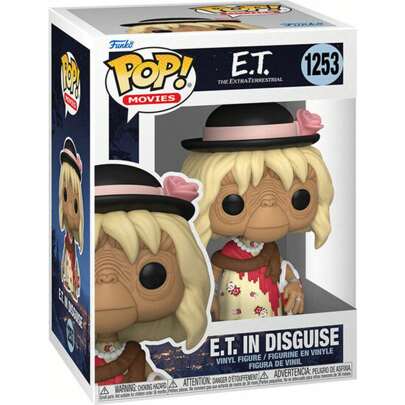 | POP FIGURE E.T THE ALIEN 40 TH E.T IN DISGUISE - Funko Pop Edizione limitata da collezione - Funko Pop Design dettagliato e realistico - Funko Pop I
