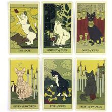 Cat Owner's PDF Guidebook Tarot Cards For World Domination, Fortune Telling, Family Party Game Cards - Multicolor - View 5