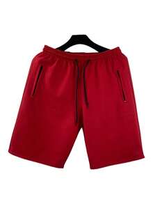 KIT 4 Adult Men's Sweatshirt Shorts With Zipper Bags - Màu be - Xem 8