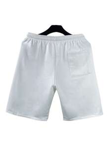 KIT 4 Adult Men's Sweatshirt Shorts With Zipper Bags - Màu be - Xem 5