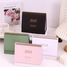 MU XIAO 2024-2025 年小型台历，2024 年 7 月至 2025 年 12 月每月桌面日历 - 18 个月主题设计，立式翻页台历，适用于家庭办公室学校返校、返校、学校用品 - 均碼 - 查看 6