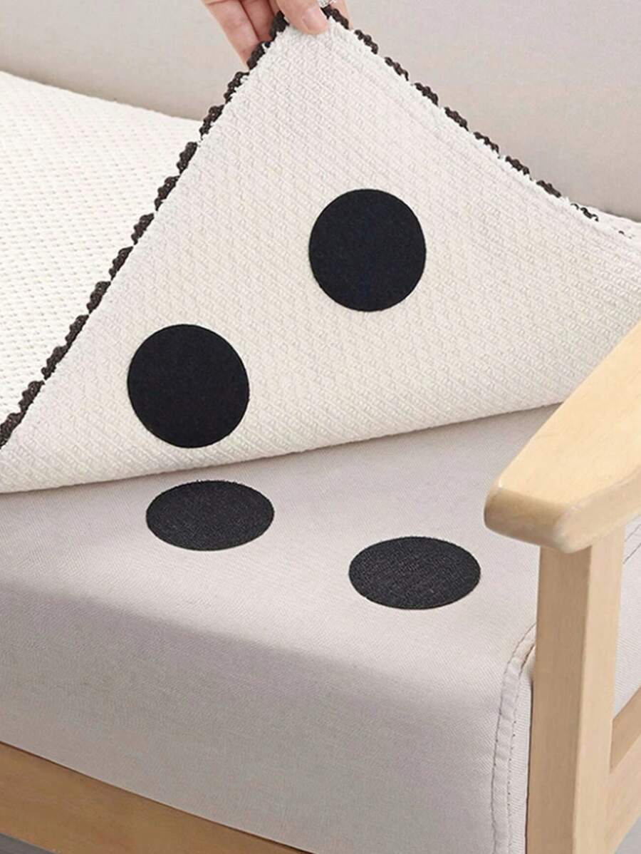 5 件装床单沙发垫固定垫，毯子防滑防移位粘垫，多色 - 彩色 - 查看 1