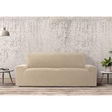 Ecommerc3 VỎ GHẾ SOFA 2 CHỖ 140 - 180 Cm Siêu đàn hồi với cảm giác cực kỳ mềm mại - Vỏ bọc ghế sofa 100% sản xuất tại Tây Ban Nha - Màu be - Xem 7