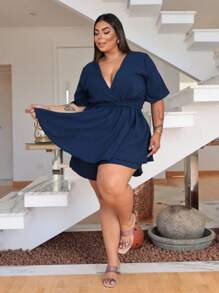 Short Romper Short Skirt Plus Size Fits From 46 To 54 - 船用測控儀 - 查看 3